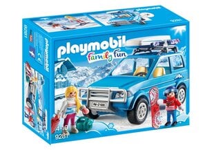 9281 Playmobil® Family Fun Winter SUV hinta ja tiedot | LEGOT ja rakennuslelut | hobbyhall.fi