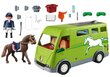 6928 Playmobil® Country, hevoskuljetusauto hinta ja tiedot | LEGOT ja rakennuslelut | hobbyhall.fi