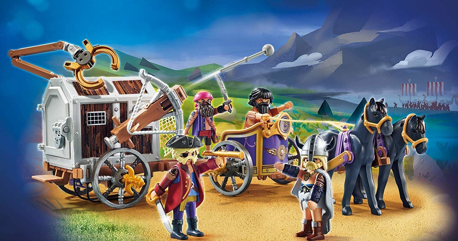 70073 Playmobil® Elokuva Charlie ja vankivaunu hinta ja tiedot | LEGOT ja rakennuslelut | hobbyhall.fi