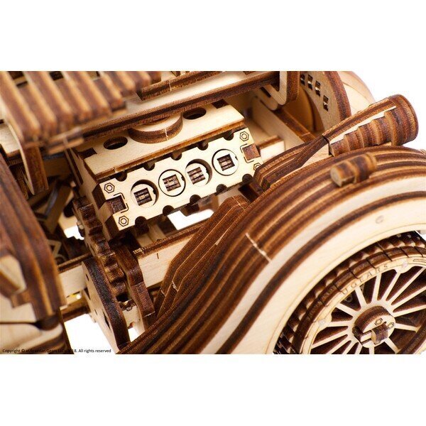 Rakennussetti Roadster Ugears, 437 kpl hinta ja tiedot | LEGOT ja rakennuslelut | hobbyhall.fi