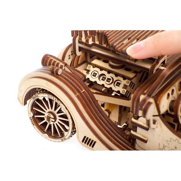 Rakennussetti Roadster Ugears, 437 kpl hinta ja tiedot | LEGOT ja rakennuslelut | hobbyhall.fi