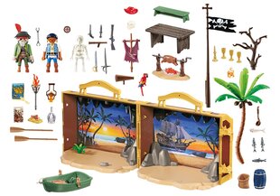 70150 Playmobil® Pirates, Kannettava Pirate Island hinta ja tiedot | LEGOT ja rakennuslelut | hobbyhall.fi