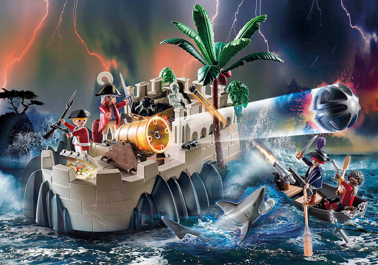 70413 Playmobil® Pirates Bastion hinta ja tiedot | LEGOT ja rakennuslelut | hobbyhall.fi