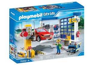 70202 Playmobil® City Life Car Service hinta ja tiedot | LEGOT ja rakennuslelut | hobbyhall.fi