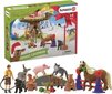 Joulukalenteri Schleich Farm World 98063 hinta ja tiedot | LEGOT ja rakennuslelut | hobbyhall.fi