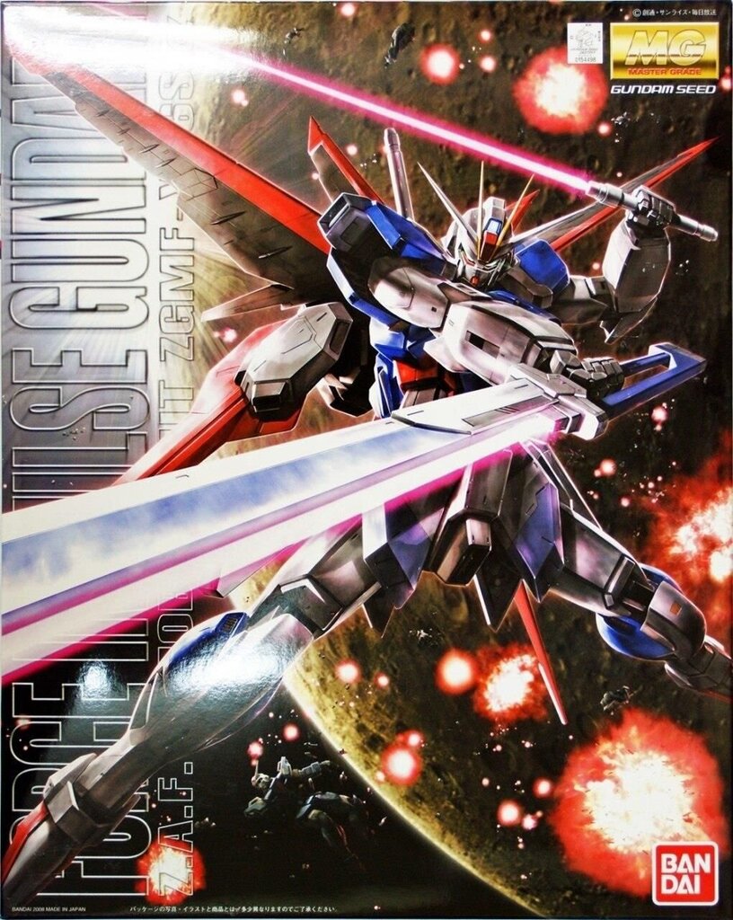 Koottu malli Bandai - MG Gundam Seed Force Impulse Gundam, 1/100, 54498 hinta ja tiedot | LEGOT ja rakennuslelut | hobbyhall.fi