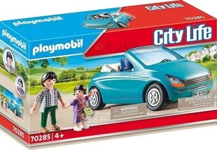 70285 Playmobil® City Life Perhe ja auto hinta ja tiedot | LEGOT ja rakennuslelut | hobbyhall.fi