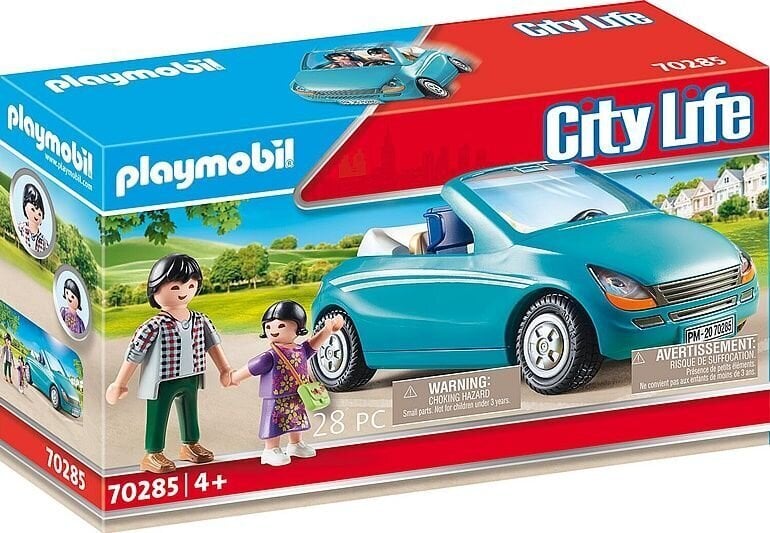 70285 Playmobil® City Life Perhe ja auto hinta ja tiedot | LEGOT ja rakennuslelut | hobbyhall.fi