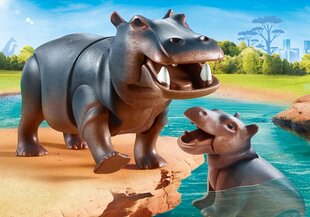 70354 Playmobil® Family Fun Hippos hinta ja tiedot | LEGOT ja rakennuslelut | hobbyhall.fi