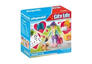 70595 Playmobil® City Life Fashionista koiran kanssa hinta ja tiedot | LEGOT ja rakennuslelut | hobbyhall.fi