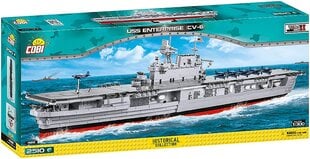 Rakennussetti Cobi Historical Collection USS Enterprise CV-6 4815, 2510 hinta ja tiedot | LEGOT ja rakennuslelut | hobbyhall.fi