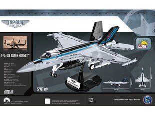 Rakennussetti Cobi F/A-18E Super Hornet™, 1/48, 5805 hinta ja tiedot | LEGOT ja rakennuslelut | hobbyhall.fi