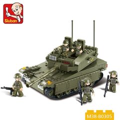 Rakennussetti Tankki Merkava Sluban B0305, 344 kpl hinta ja tiedot | LEGOT ja rakennuslelut | hobbyhall.fi