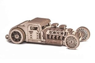 Puinen rakennussetti Hot Rod machine Wood Trick, 280 kpl. hinta ja tiedot | LEGOT ja rakennuslelut | hobbyhall.fi