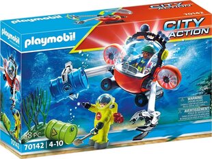 70142 Playmobil® City Action -sukellusvene hinta ja tiedot | LEGOT ja rakennuslelut | hobbyhall.fi