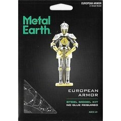 Metalli 3D-rakennussetti Knight Armor European hinta ja tiedot | Metal Earth Lelut yli 3-vuotiaille lapsille | hobbyhall.fi