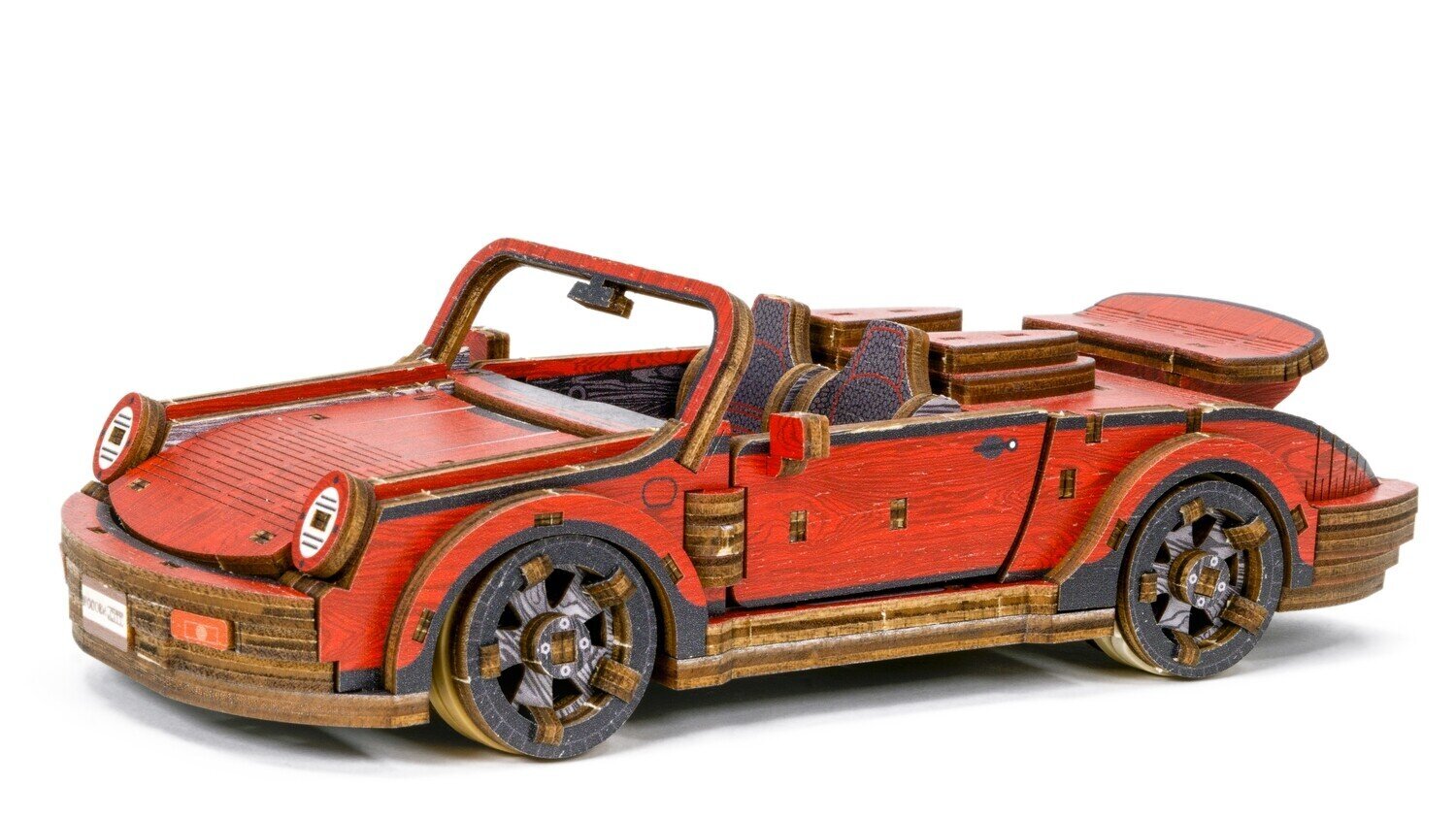 Puinen 3D rakennussetti Urheilu avoauto, 194 kpl hinta ja tiedot | LEGOT ja rakennuslelut | hobbyhall.fi