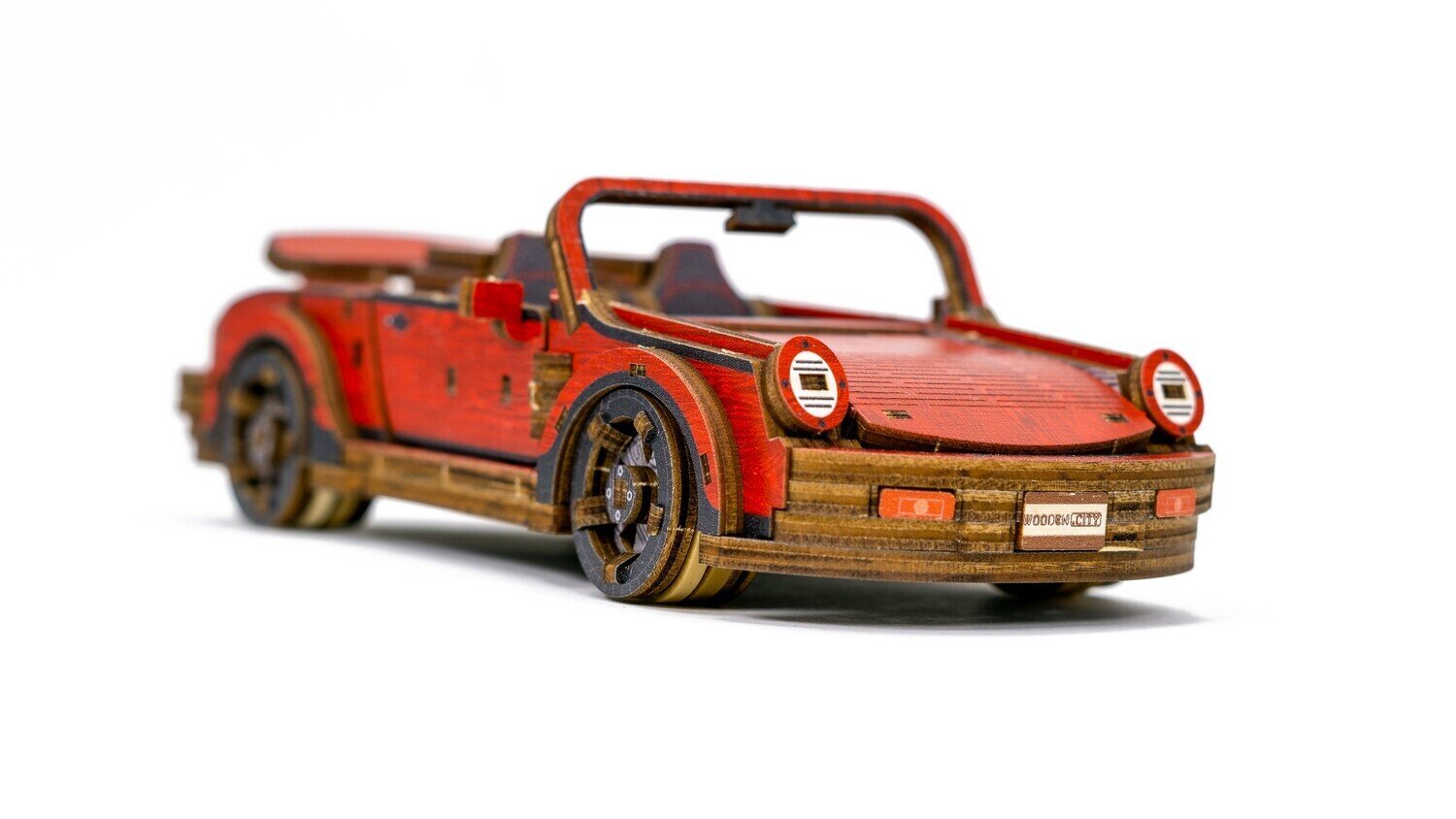 Puinen 3D rakennussetti Urheilu avoauto, 194 kpl hinta ja tiedot | LEGOT ja rakennuslelut | hobbyhall.fi