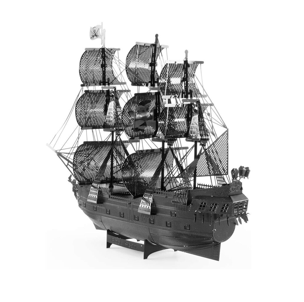 Metalli 3D-rakennussetti Black Pearl hinta ja tiedot | LEGOT ja rakennuslelut | hobbyhall.fi