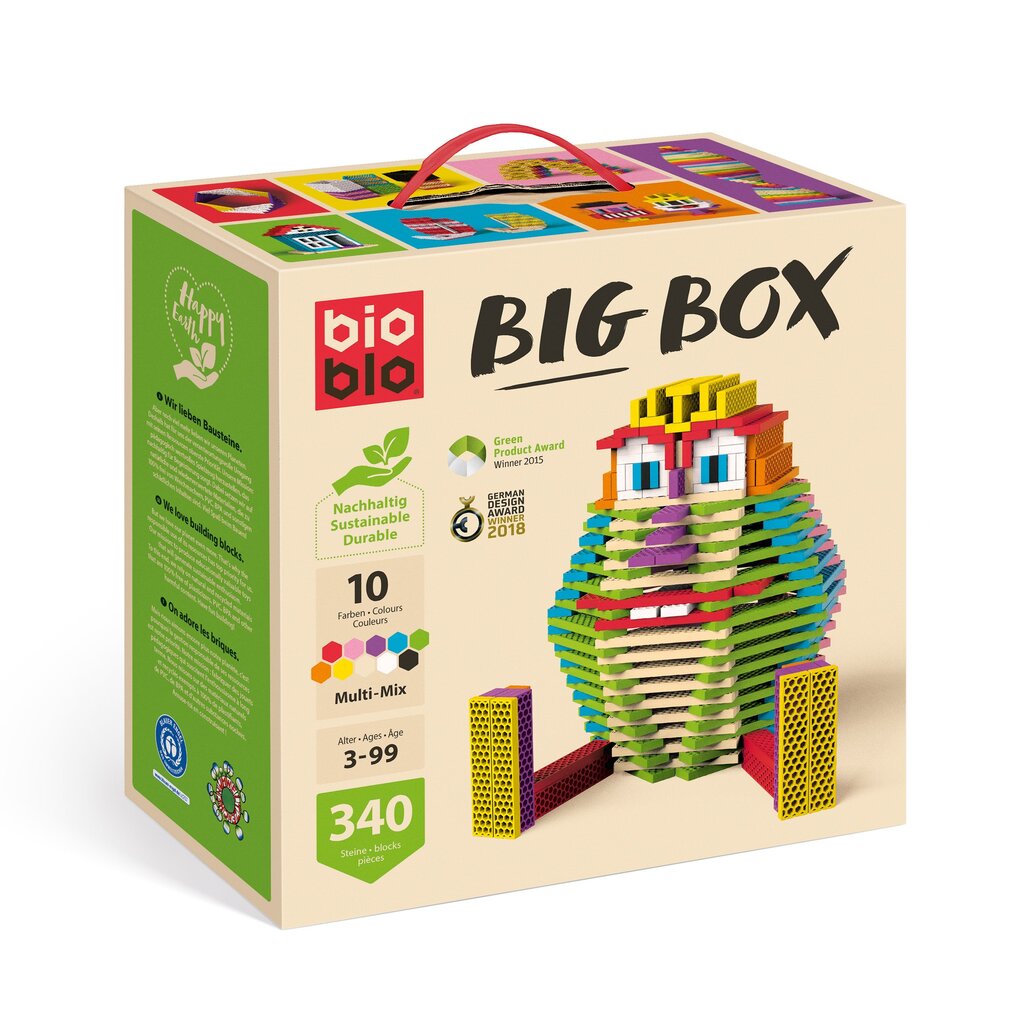 Blocks Bioblo Multi-Mix, 200 kpl. hinta ja tiedot | LEGOT ja rakennuslelut | hobbyhall.fi