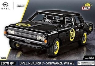 Rakennussetti Opel Record C-Schwarze Witwe 2078, Cobi, 24333 hinta ja tiedot | LEGOT ja rakennuslelut | hobbyhall.fi