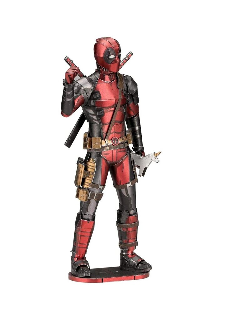 Metallin 3D-rakennussetti Marvel Deadpool hinta ja tiedot | LEGOT ja rakennuslelut | hobbyhall.fi