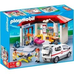 Klinikka ambulanssilla Playmobil 5012 hinta ja tiedot | LEGOT ja rakennuslelut | hobbyhall.fi