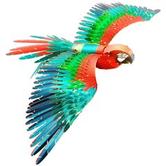 Metalli 3D-rakennussetti Parrot hinta ja tiedot | LEGOT ja rakennuslelut | hobbyhall.fi