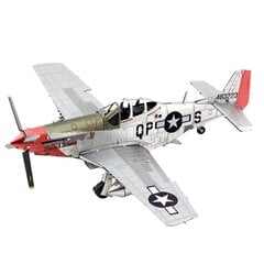 Metallinen 3D-rakennussetti P-51D Mustang Sweet Arlene hinta ja tiedot | Metal Earth Lelut yli 3-vuotiaille lapsille | hobbyhall.fi