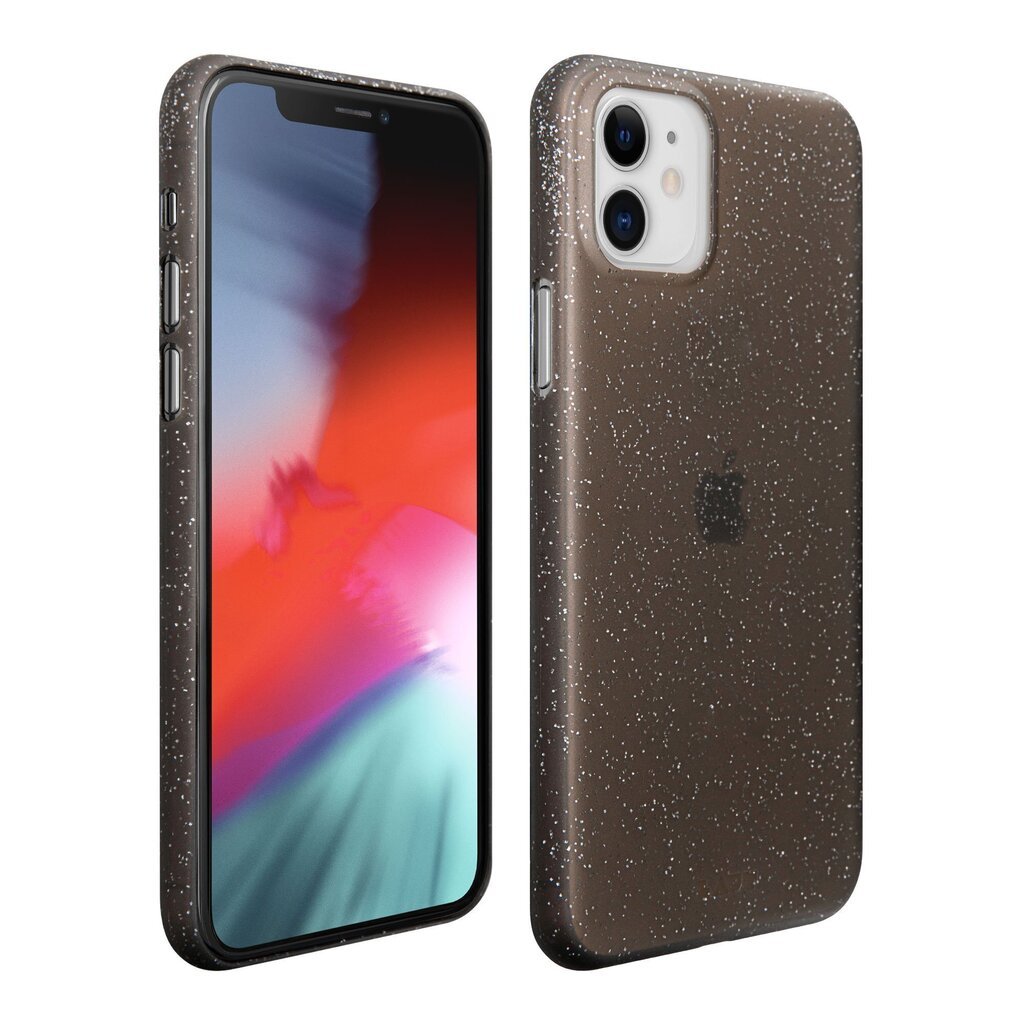 LAUT SLIMSKIN iPhone 11 BLACK SPARKLE hinta ja tiedot | Puhelimen kuoret ja kotelot | hobbyhall.fi