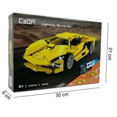 Rakennussetti CaDA Sports Car, 357 kpl hinta ja tiedot | LEGOT ja rakennuslelut | hobbyhall.fi