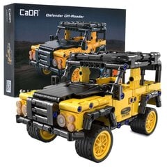 Rakennussetti CaDA Defender Off-Roader Pull-back Terrain, C52028W, 389 det. hinta ja tiedot | LEGOT ja rakennuslelut | hobbyhall.fi