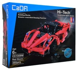 Rakennussetti CaDA Radio-ohjattu Red Storm, C51009W, 380 det. hinta ja tiedot | LEGOT ja rakennuslelut | hobbyhall.fi