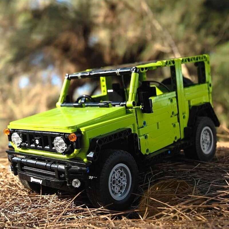 Rakennussetti Cada Radioaaltoohjattu auto Suzuki Jimny, C51201W, 579det.. hinta ja tiedot | LEGOT ja rakennuslelut | hobbyhall.fi