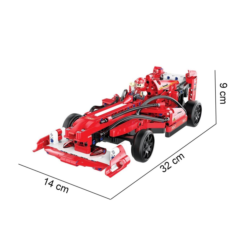 Rakennussetti CaDA radio-ohjattu Formula 1 -auto, C51010W, 317 det hinta ja tiedot | LEGOT ja rakennuslelut | hobbyhall.fi