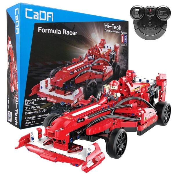 Rakennussetti CaDA radio-ohjattu Formula 1 -auto, C51010W, 317 det