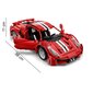 Rakennussetti CaDa Car Red Devils, 1126 det. hinta ja tiedot | LEGOT ja rakennuslelut | hobbyhall.fi