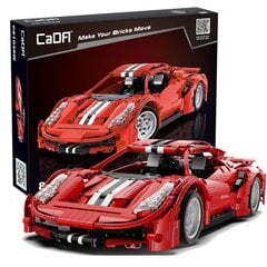 Rakennussetti CaDa Car Red Devils, 1126 det. hinta ja tiedot | LEGOT ja rakennuslelut | hobbyhall.fi