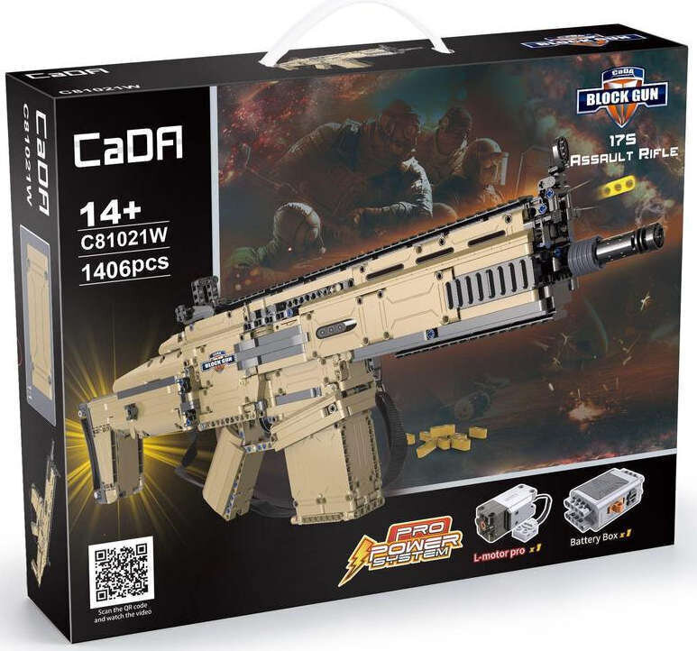 Rakennussetti Cada Armored Assault Rifle 17S 1406 det. hinta ja tiedot | LEGOT ja rakennuslelut | hobbyhall.fi