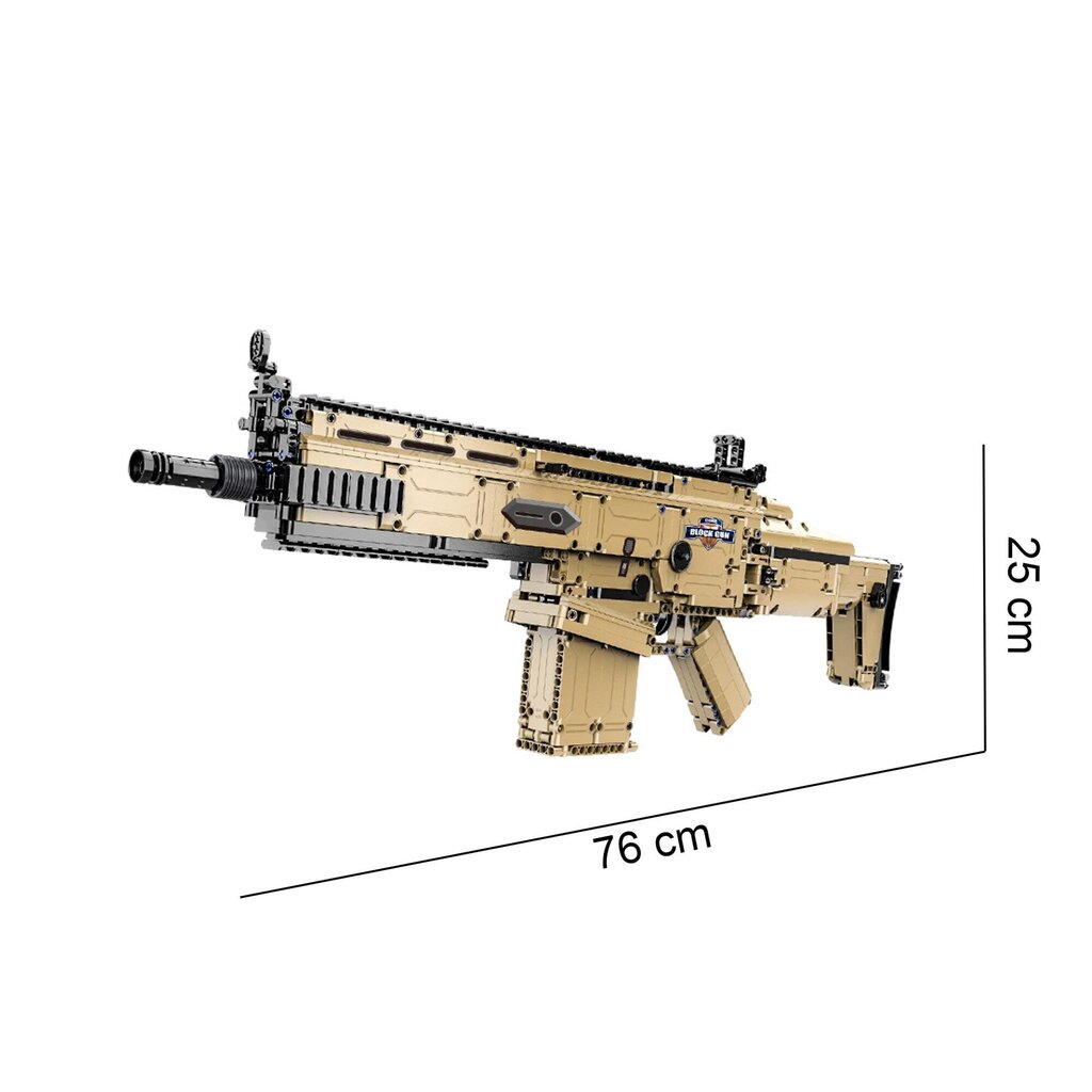 Rakennussetti Cada Armored Assault Rifle 17S 1406 det. hinta ja tiedot | LEGOT ja rakennuslelut | hobbyhall.fi