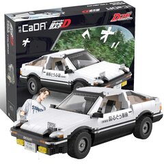 Rakennussetti CaDa Race Car Initial-D AE86 Trueno, C61024W, 1324 det. hinta ja tiedot | LEGOT ja rakennuslelut | hobbyhall.fi