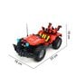 Rakennussetti CaDa Radio-ohjattu Jeep, C51001W, 531 det. hinta ja tiedot | LEGOT ja rakennuslelut | hobbyhall.fi