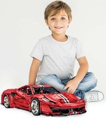 Rakennussetti CaDA auto sportowe 52 cm Italian Super Car, 3187 kpl hinta ja tiedot | LEGOT ja rakennuslelut | hobbyhall.fi