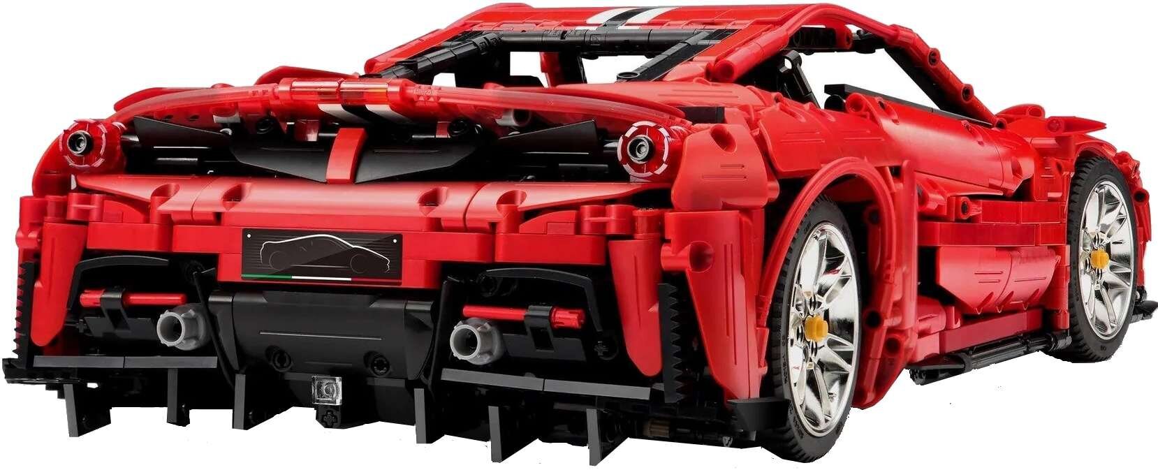 Rakennussetti CaDA auto sportowe 52 cm Italian Super Car, 3187 kpl hinta ja tiedot | LEGOT ja rakennuslelut | hobbyhall.fi