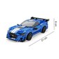 Rakennussetti Cada Blue Knight-500 C51077W 325 kpl. hinta ja tiedot | LEGOT ja rakennuslelut | hobbyhall.fi