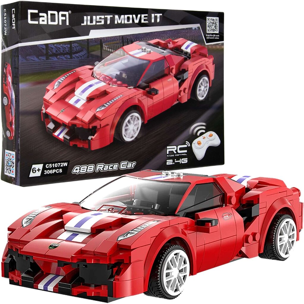 Rakennussetti Cada Racing Car C51072W 306 kpl hinta ja tiedot | LEGOT ja rakennuslelut | hobbyhall.fi