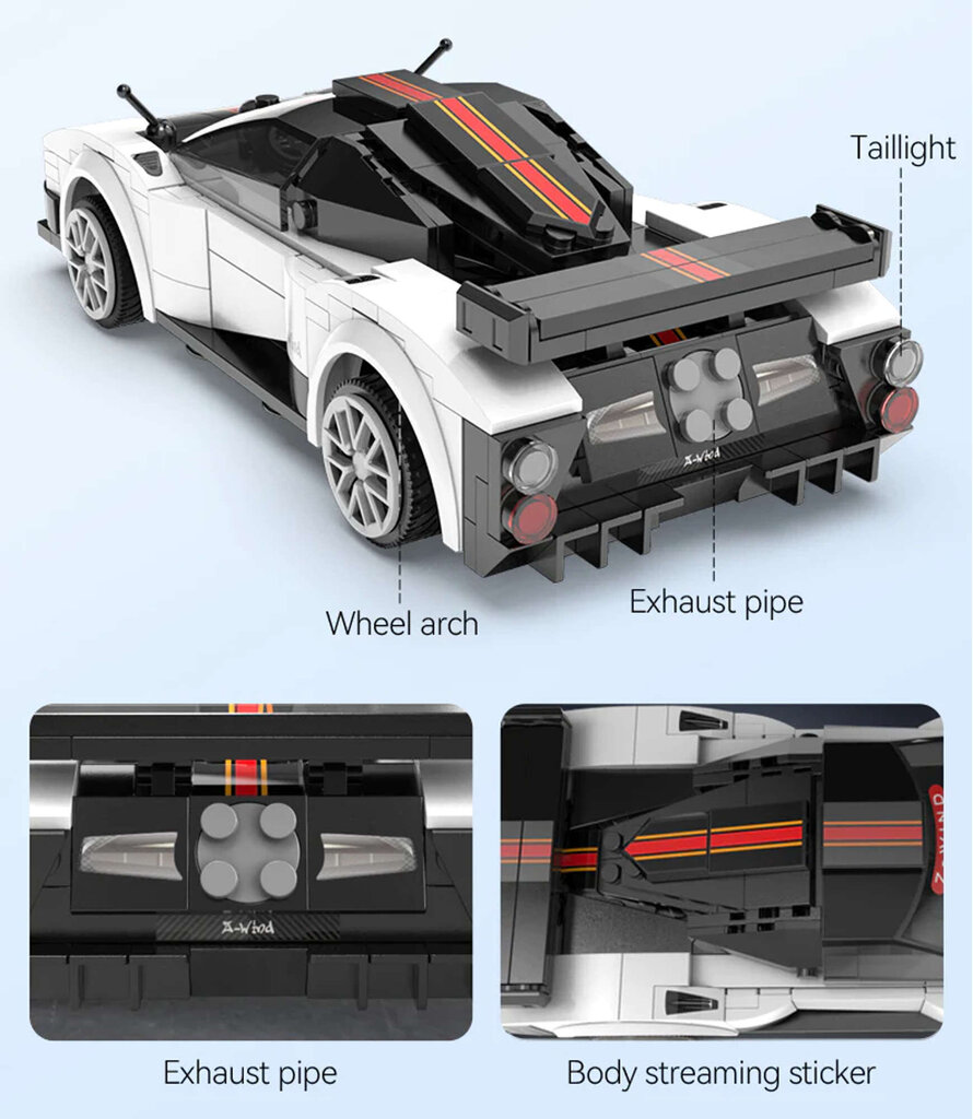 Rakennussetti Cada 51082, 258 kpl hinta ja tiedot | LEGOT ja rakennuslelut | hobbyhall.fi