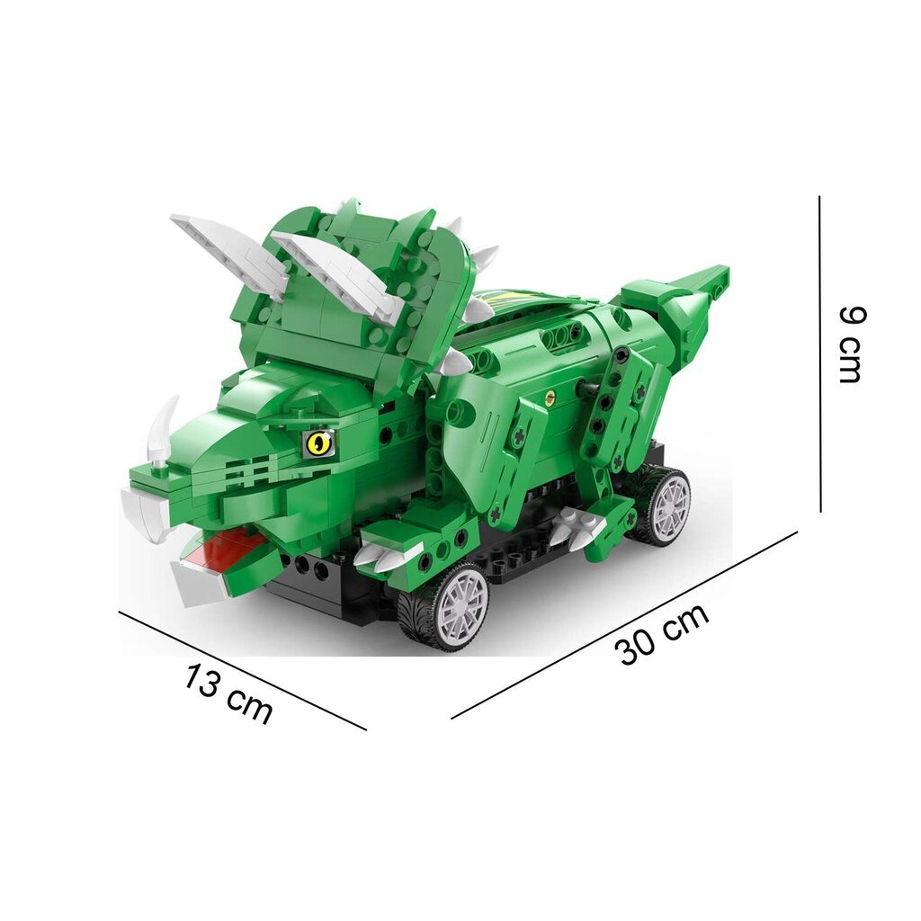 Blocks Cada Triceratops Remote Control Kuva, 317 kpl hinta ja tiedot | LEGOT ja rakennuslelut | hobbyhall.fi