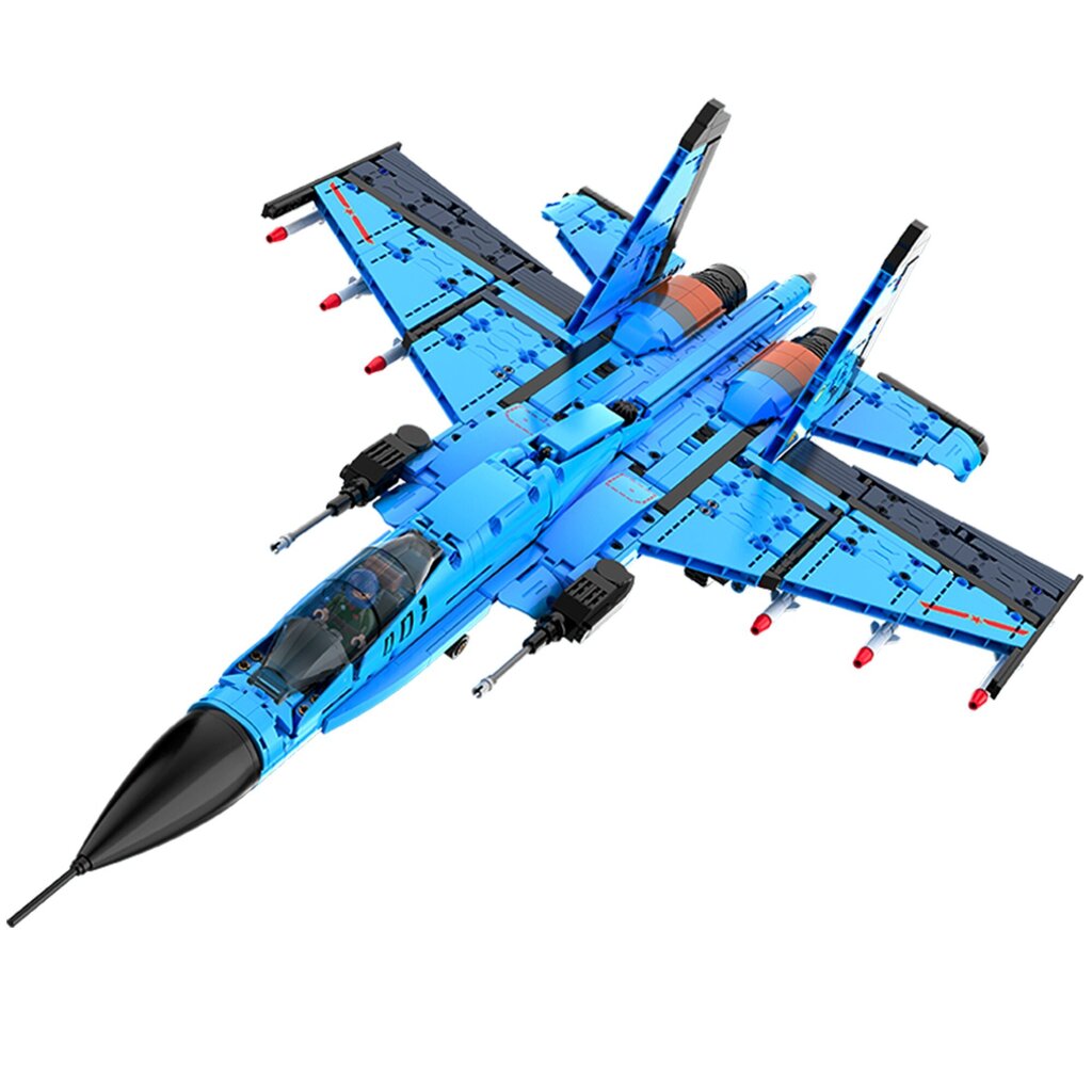 Rakennussetti CaDA J-15 Flying Shark Casci, 1481 hinta ja tiedot | LEGOT ja rakennuslelut | hobbyhall.fi