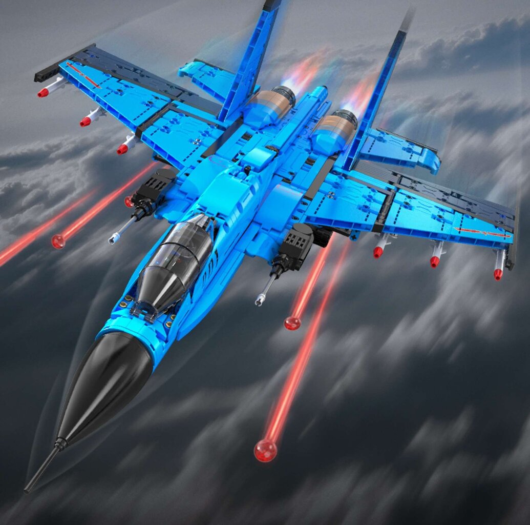 Rakennussetti CaDA J-15 Flying Shark Casci, 1481 hinta ja tiedot | LEGOT ja rakennuslelut | hobbyhall.fi